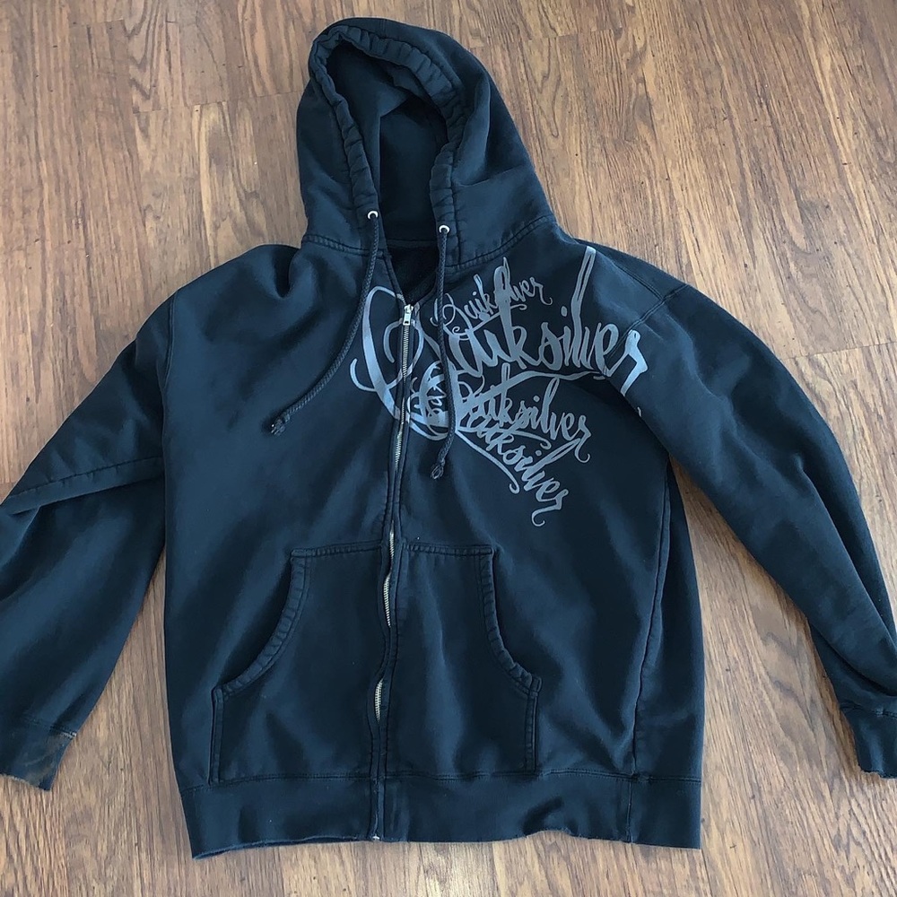 Quiksilver zip up rare